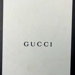 Gucci logo flip flop